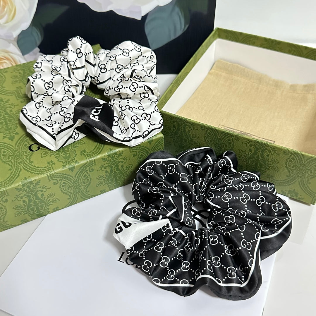 Guc Popular silk hair ties