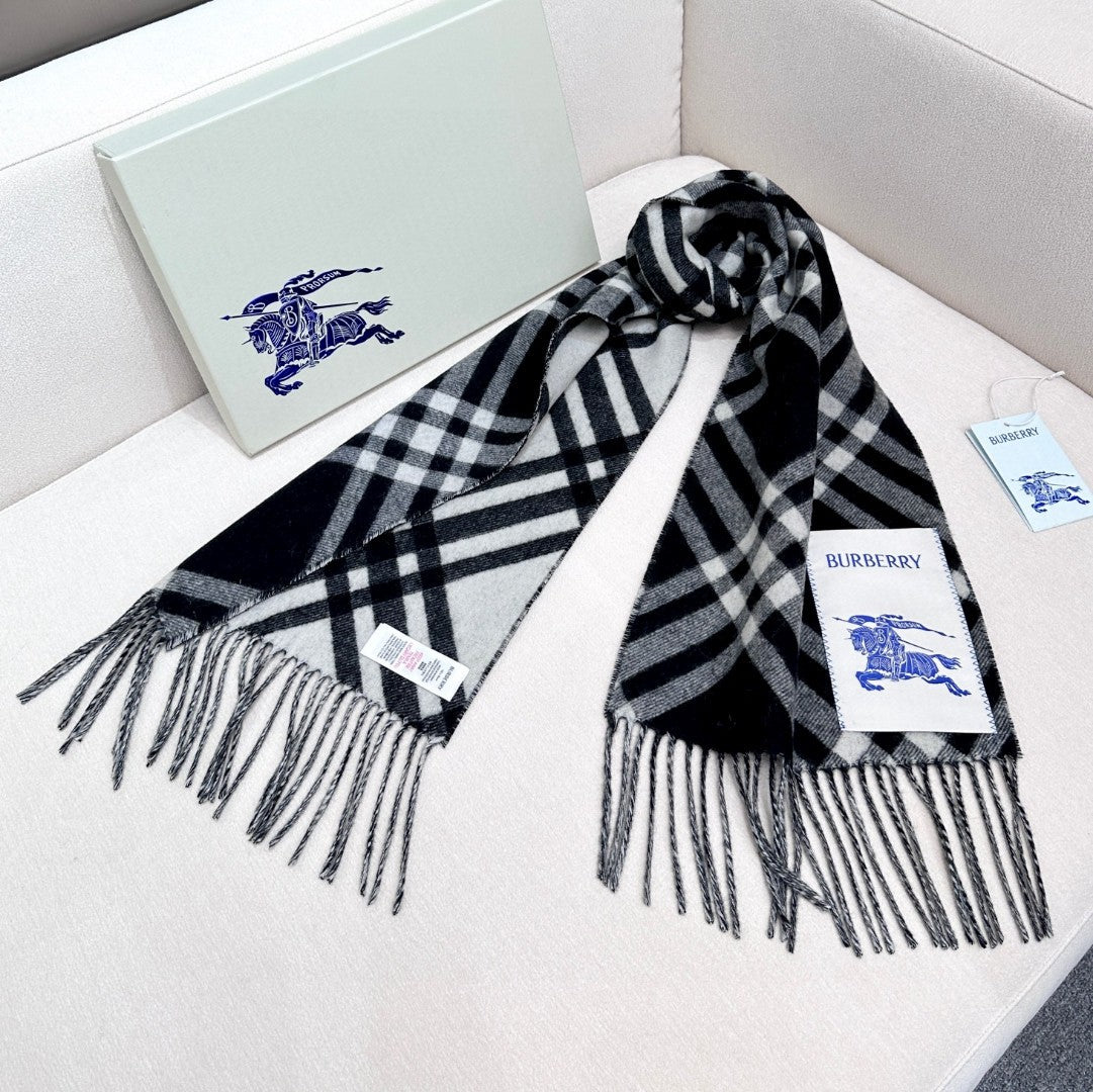 Bur classic cashmere scarf
