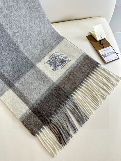Bur classic cashmere scarf
