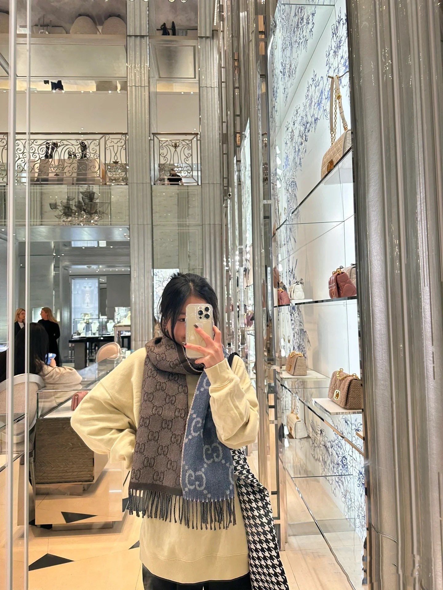 Guc anniversary classic scarf