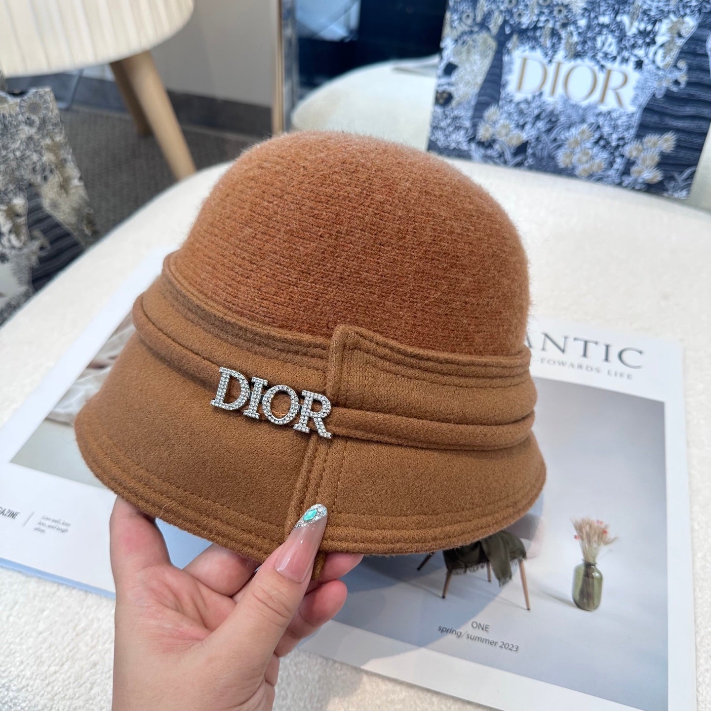 CD Simple new basin hat A must-have in autumn and winter