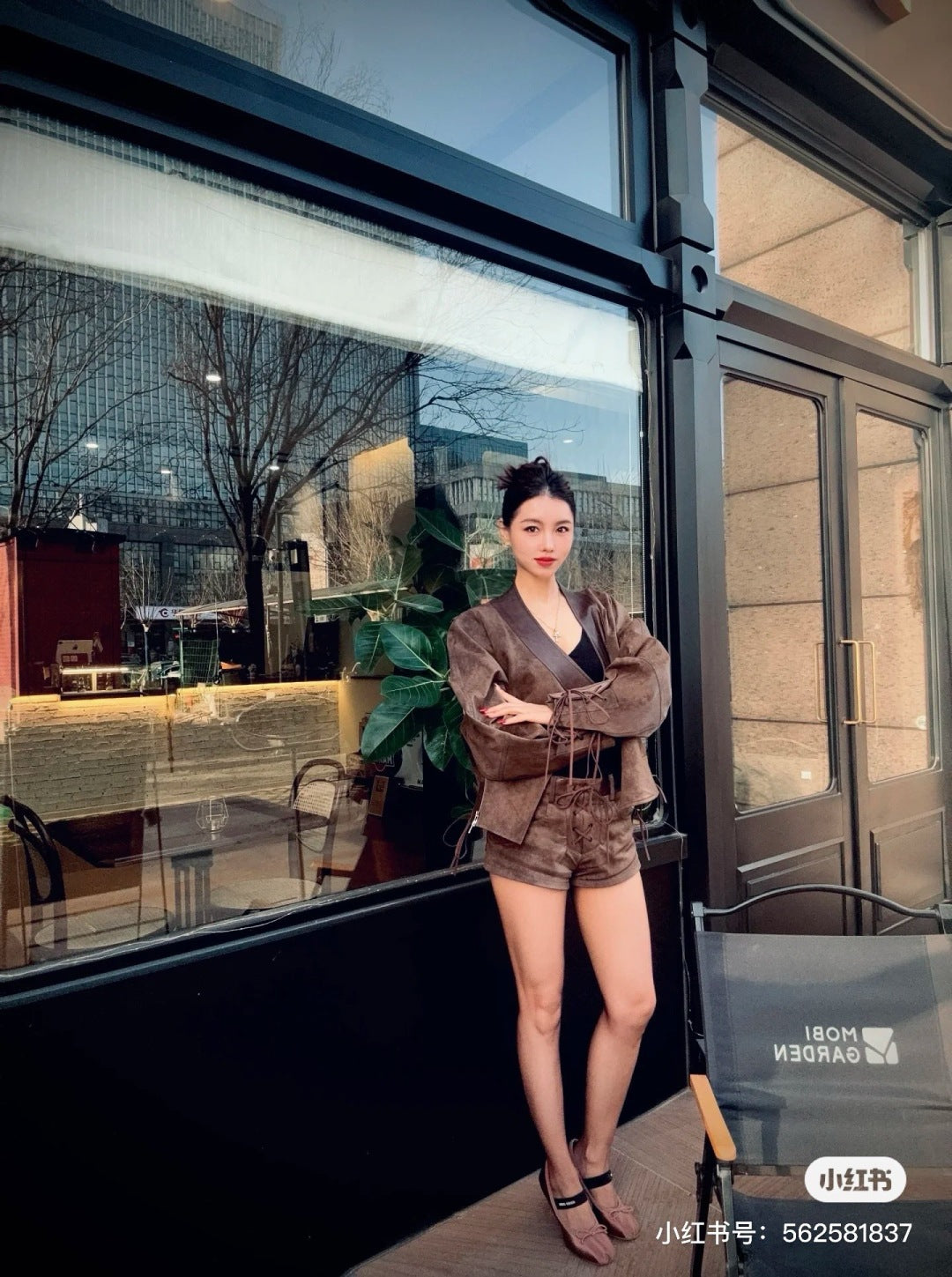 Saint New suede short