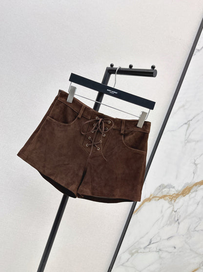 Saint New suede short