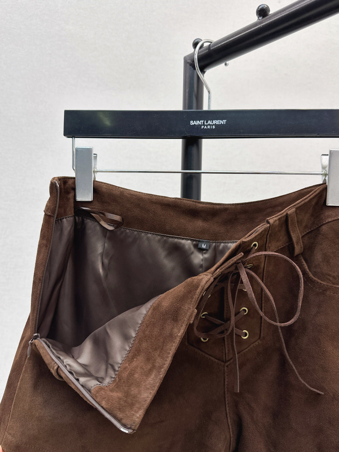 Saint New suede short