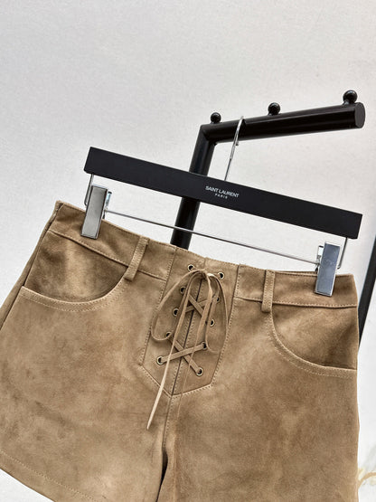Saint New suede short