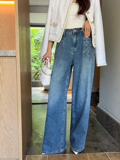 Chan New Rhinestone jeans