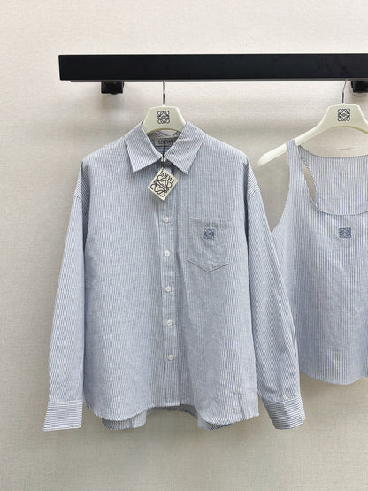 Loe New Striped vest + shirt