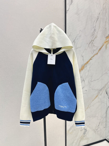 CD New Hooded baseball jacket