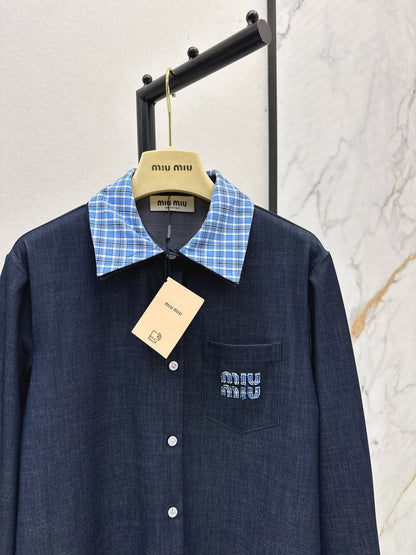 Miu New denim shirt