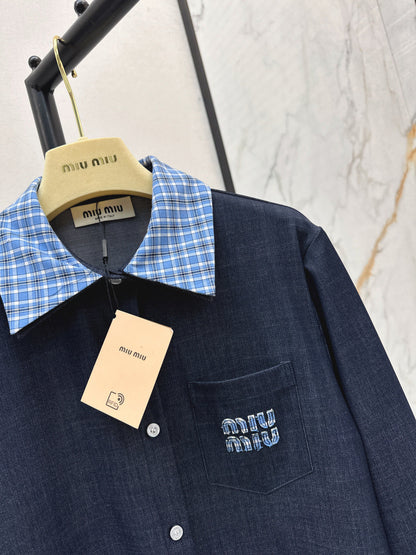 Miu New denim shirt