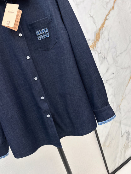Miu New denim shirt