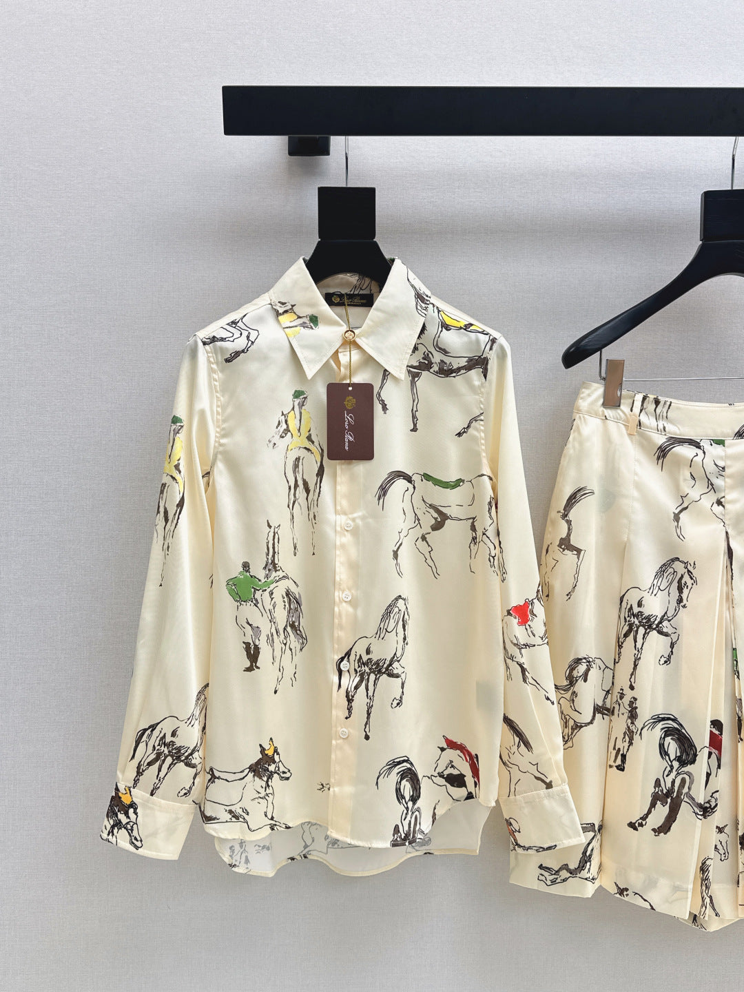 Loro New patterned shirt