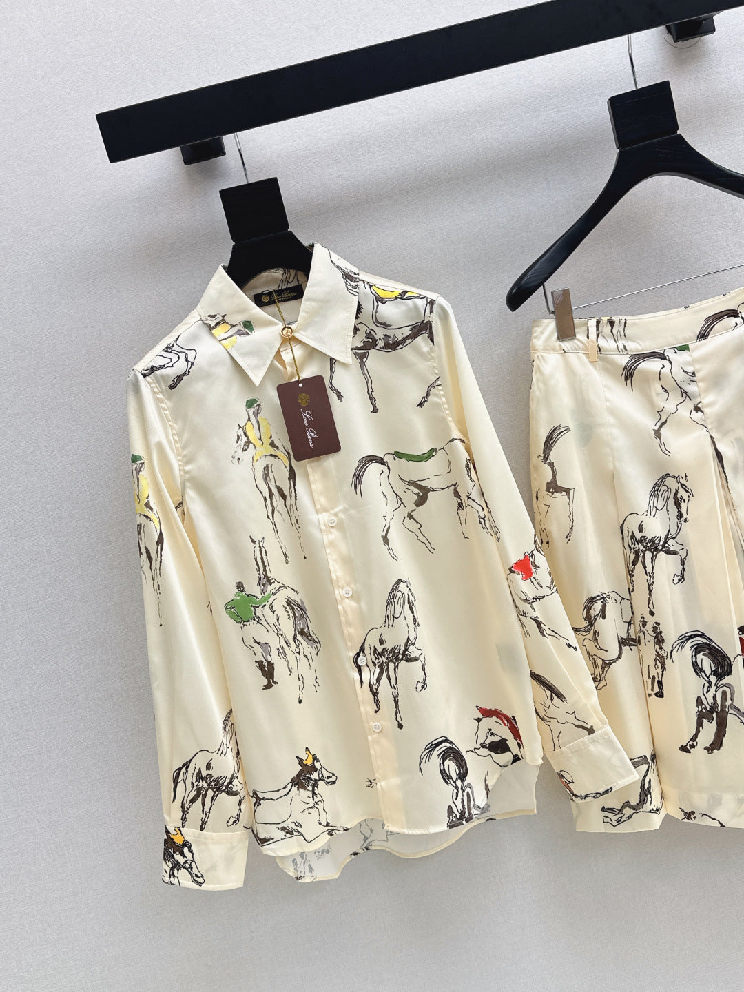 Loro New patterned shirt