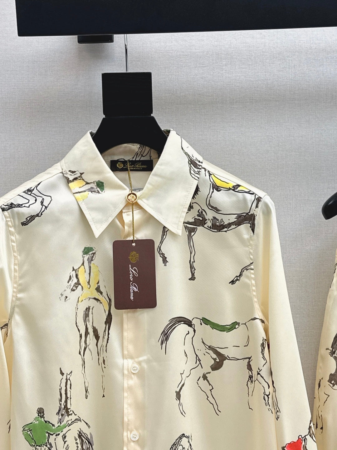 Loro New patterned shirt