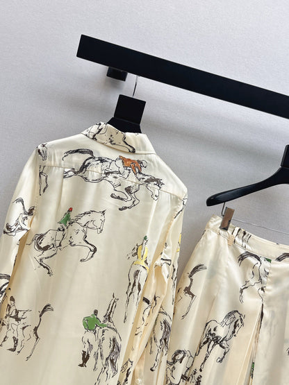 Loro New patterned shirt