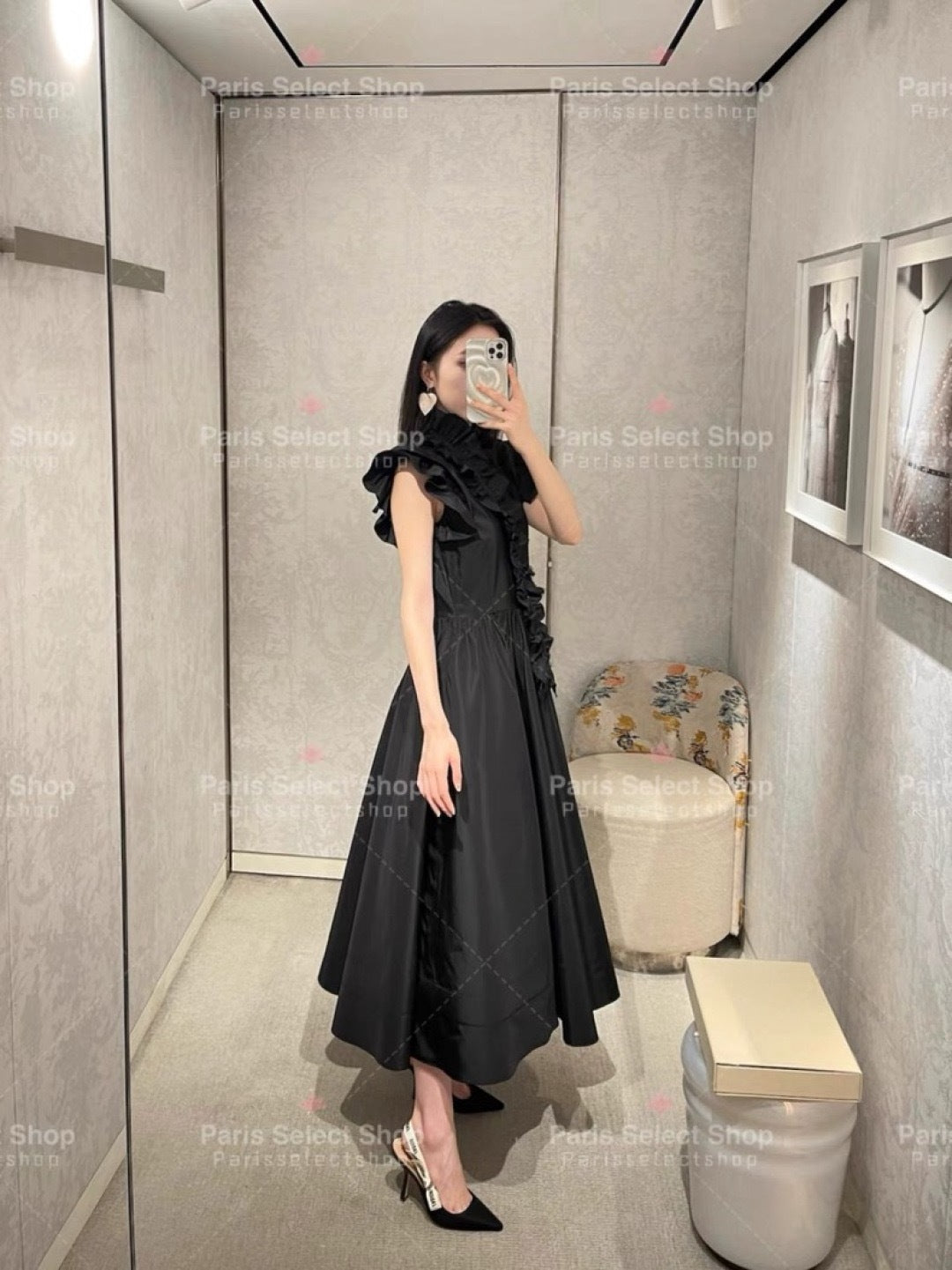 CD New pleated dress