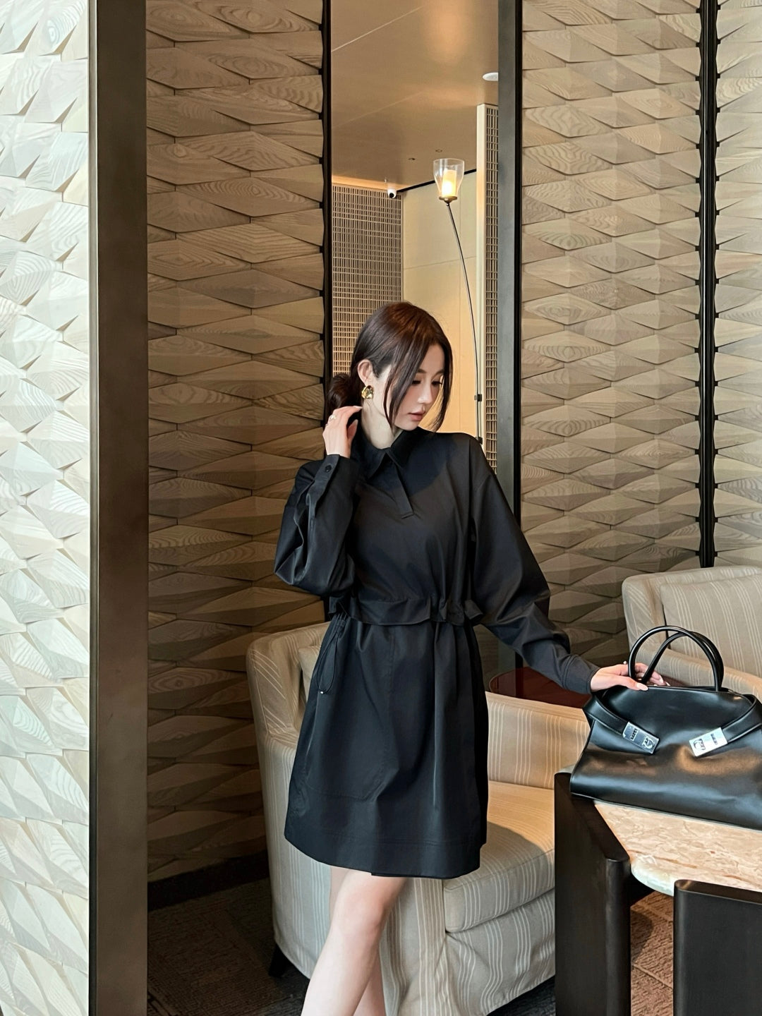 Herm New drawstring dress