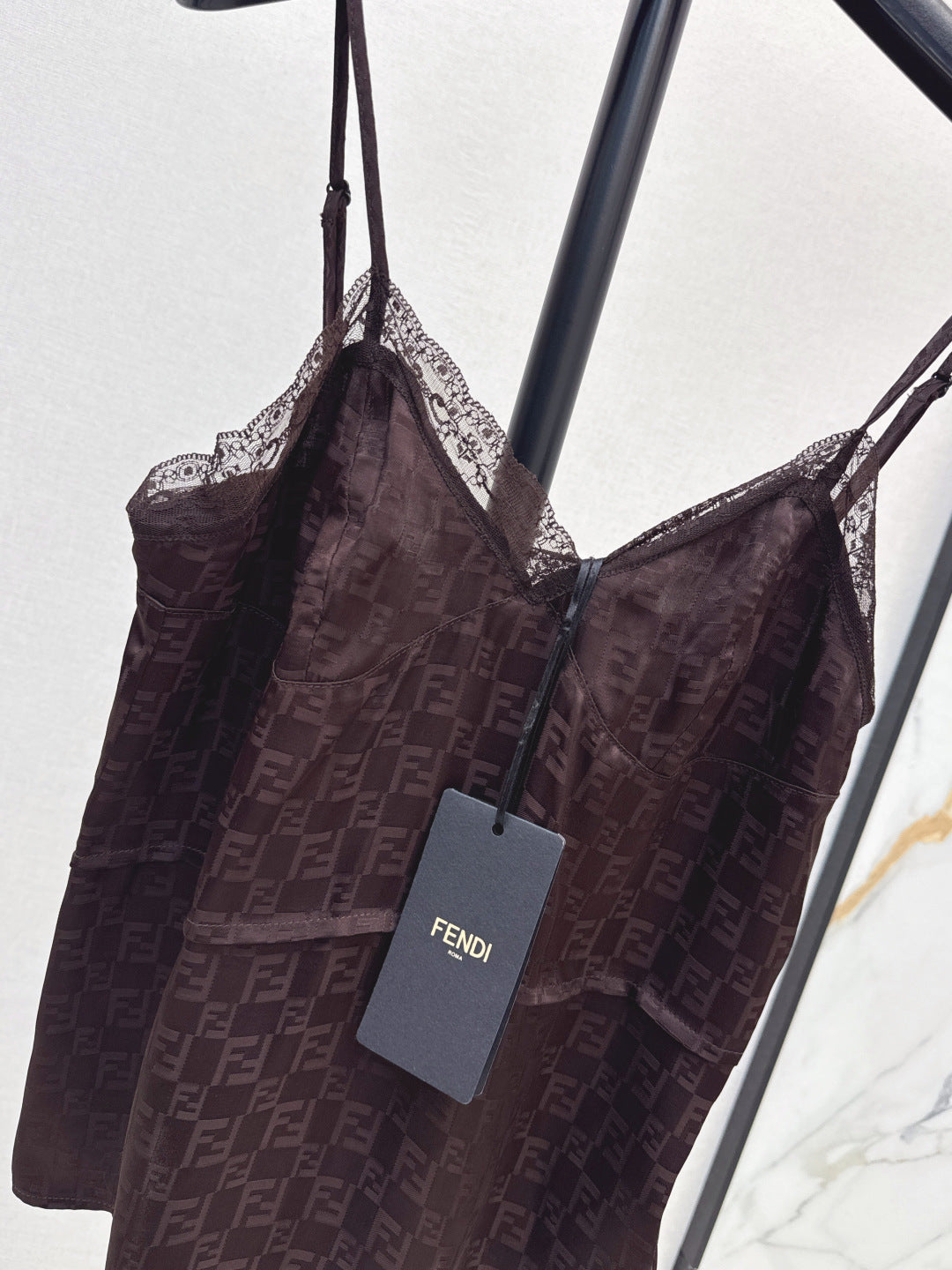 Fend New Lace suspenders