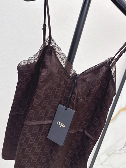 Fend New Lace suspenders