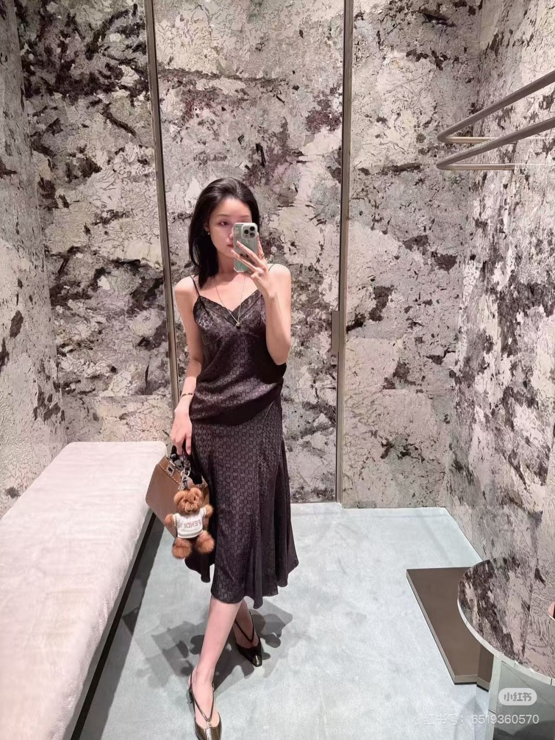 Fend New Lace suspenders