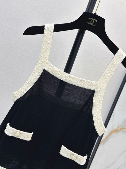 Chan New Contrast color suspenders