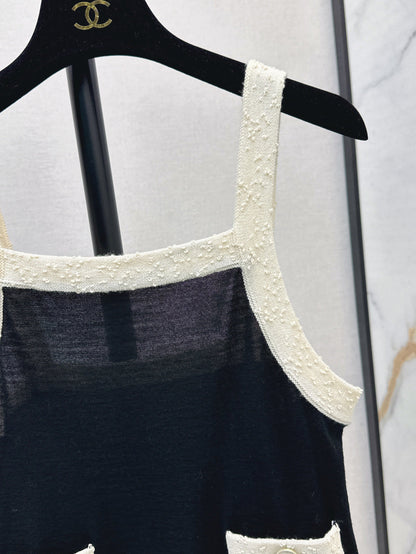 Chan New Contrast color suspenders