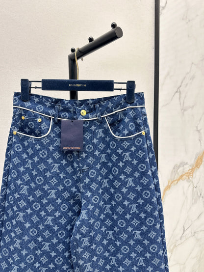 Louis New jacquard jeans