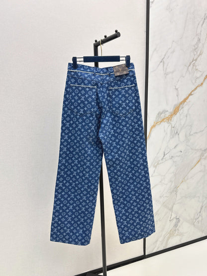 Louis New jacquard jeans