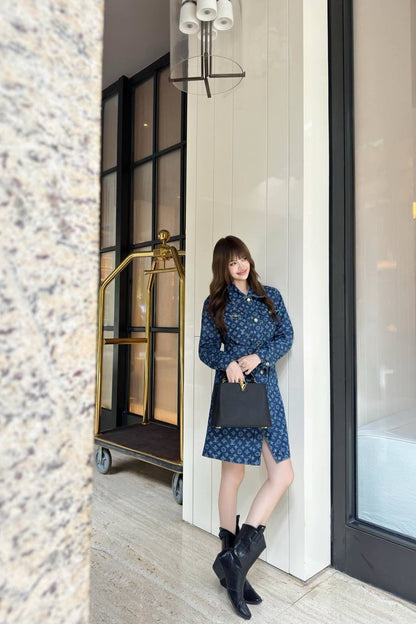 Louis New jacquard jeans