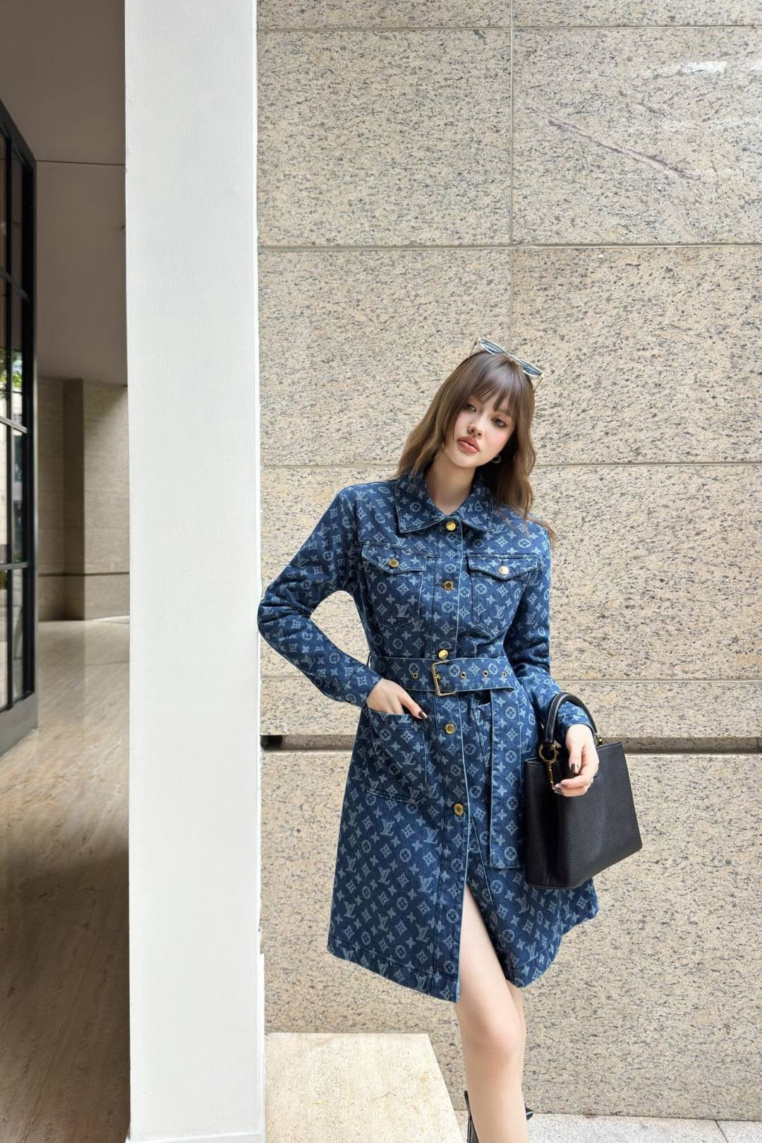 Louis New jacquard jeans