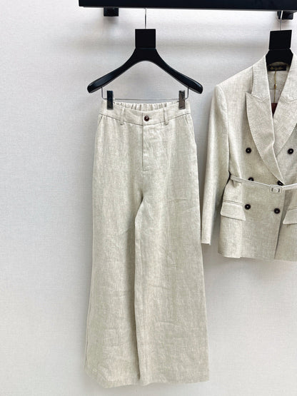 Loro New linen suit