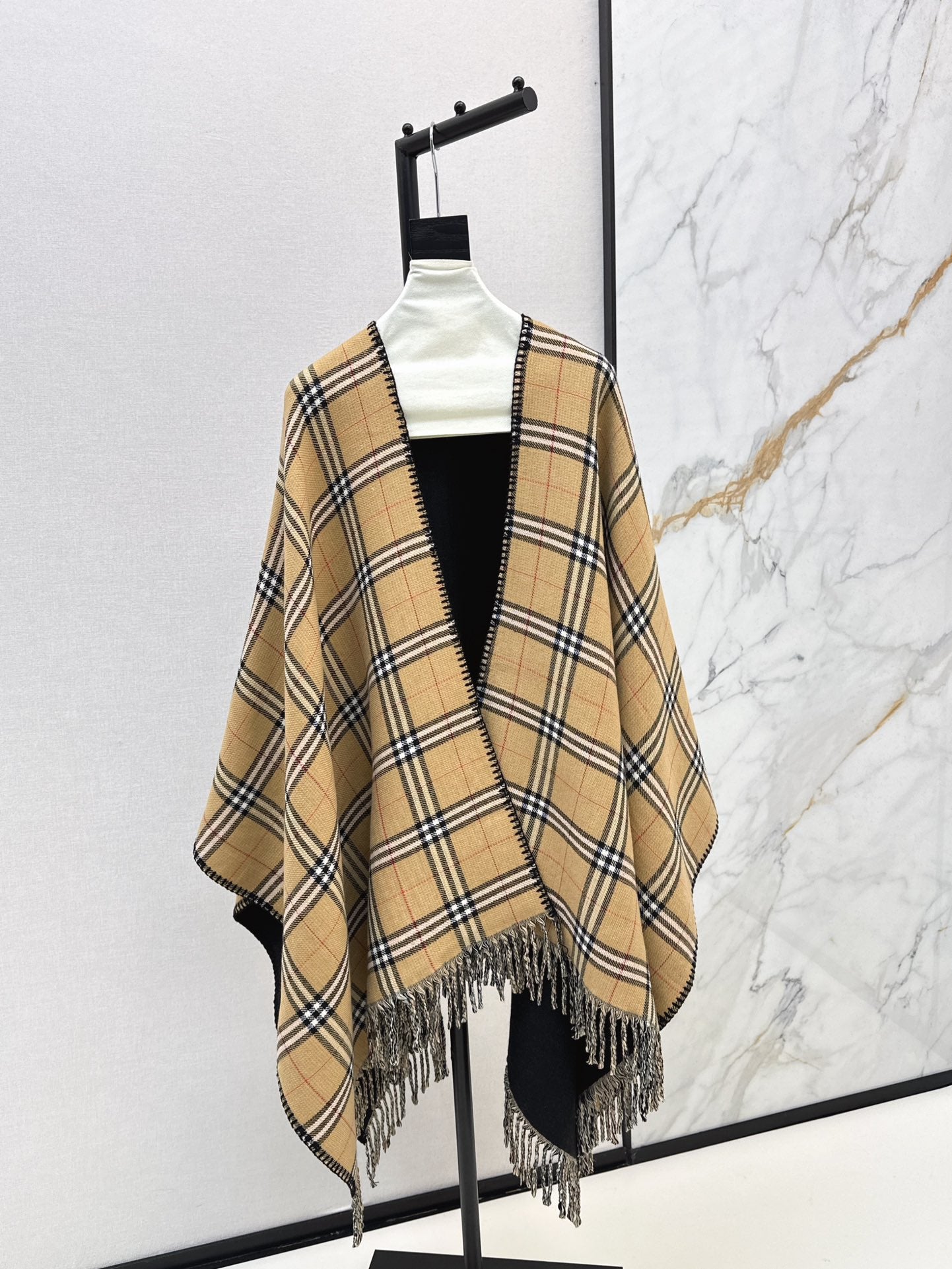 Bur New wool scarf cloak