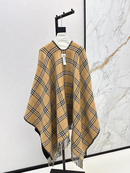 Bur New wool scarf cloak
