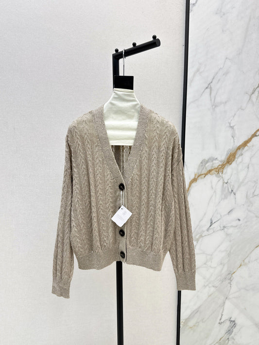 Brune  New V-neck cardigan