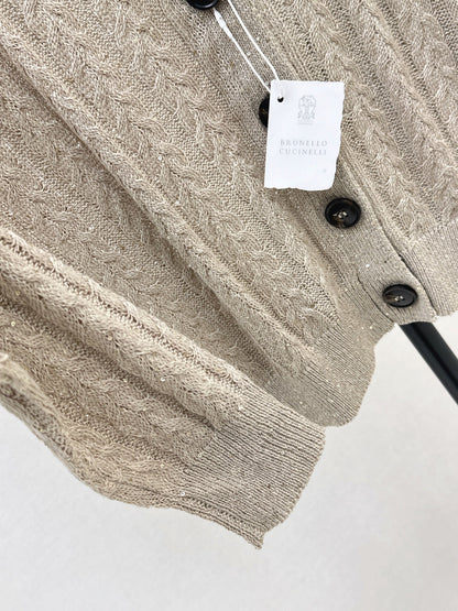 Brune  New V-neck cardigan