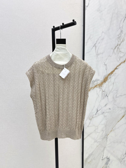 Brune New linen vest