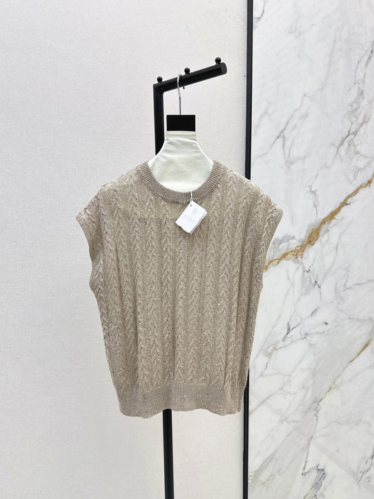 Brune New linen vest