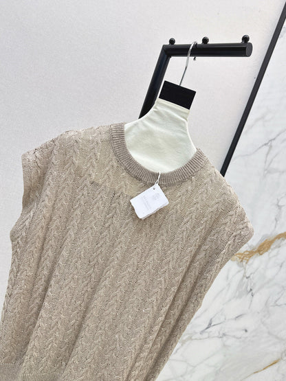 Brune New linen vest