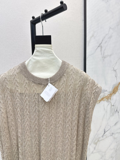 Brune New linen vest