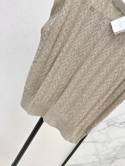 Brune New linen vest