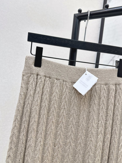 Brune New linen skirt