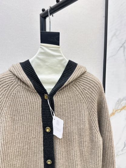 Brune  New hooded jacket