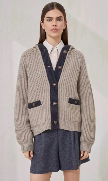 Brune  New hooded jacket