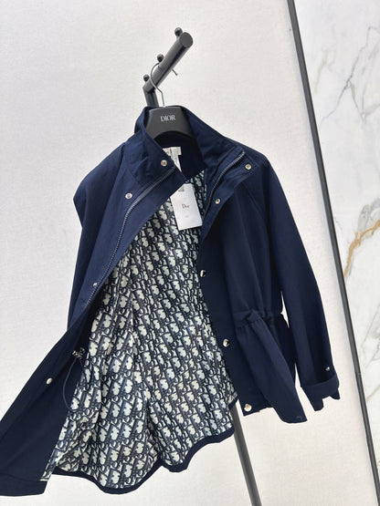 CD New waisted trench coat