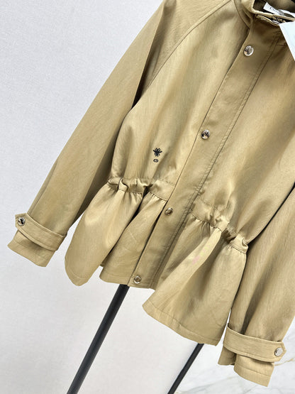 CD New waisted trench coat
