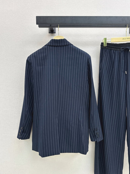 Miu New  striped suit