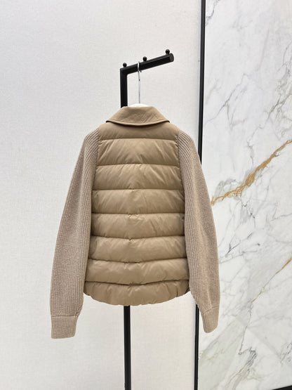 Brune New lapel down jacket