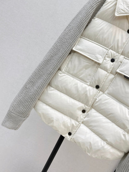 Brune New lapel down jacket