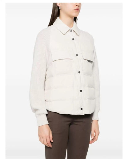 Brune New lapel down jacket