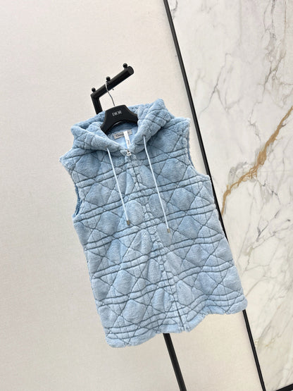 CD New  Hooded vest jacket